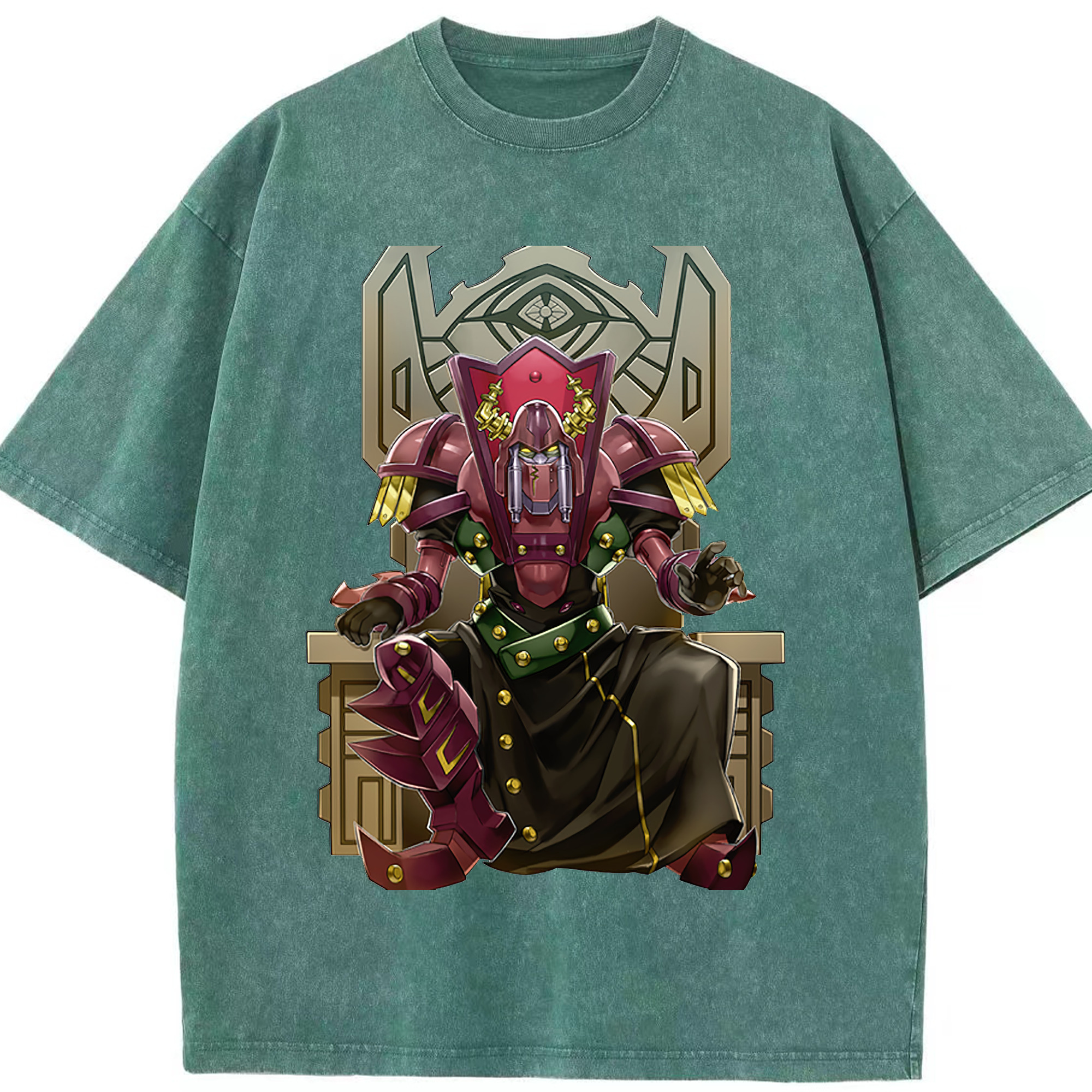 （画像用） 遊☆戯☆王 Yu-Gi-Oh! 綿100% ヴィンテージ風 半袖Tシャツ（フロントプリント）